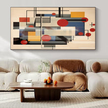 Load image into Gallery viewer, Colorful Geometric Composition Acrylic Art, Suited for Playroom &amp; Modern Lounge LargeART1042
