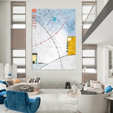 Load image into Gallery viewer, Abstract Landscape with Paths - Great for Nature - Themed Home Office &amp; Modern Lounge LargeART2381
