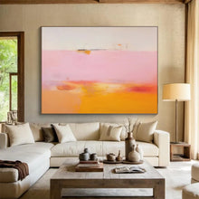 Load image into Gallery viewer, Soft Color Block Abstract Painting DKH476
