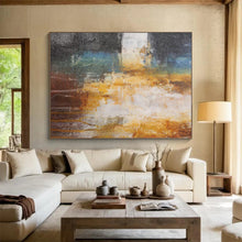 Load image into Gallery viewer, Colorful Abstract Landscape Painting - Perfect for Creative Studio &amp; Eclectic Home DKH012

