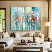 Load image into Gallery viewer, Blue - Colored Abstract Painting for Inspiring Creativity in the Study LargeART1599
