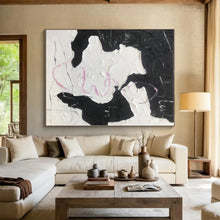 Load image into Gallery viewer, Large - Format Textured Abstract Art for Modern Gallery Wall &amp; Avant - Garde Bedroom LargeART0480
