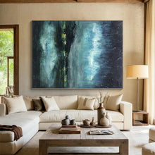 Load image into Gallery viewer, Oversized Starry Night Aurora Acrylic Art for Bedroom &amp; Home Theater LargeART0417
