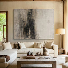 Load image into Gallery viewer, Subtle Textured Abstract Art for Neutral - Toned Bedroom &amp; Quiet Reading Nook DKH086
