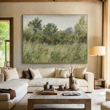 Load image into Gallery viewer, Lush Green Meadow - Fresh Living Room or Bedroom Art LargeART1490
