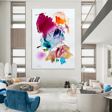 Load image into Gallery viewer, Bold Watercolor Abstract Art, Suited for Modern Gallery &amp; Eclectic Office LargeART1819
