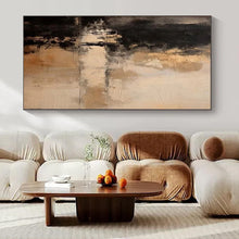 Load image into Gallery viewer, Earthy Tones Abstract Scene Abstract Canvas Painting, Great for Rustic Bedroom &amp; Nature - Inspired Office LargeART1217

