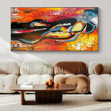 Load image into Gallery viewer, Colorful Abstract Figure Abstract Canvas Painting, Suited for Vibrant Studio &amp; Artistic Living Room LargeART1196
