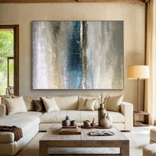 Load image into Gallery viewer, Abstract Coastal Scene Acrylic Art - Great for Beach House Living Room &amp; Relaxation Nook LargeART0590
