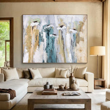Load image into Gallery viewer, Abstract Floral Impressions Acrylic painting DLZ155
