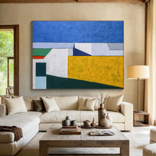 Load image into Gallery viewer, Bold Color - Block Abstract Painting on Canvas DKH557

