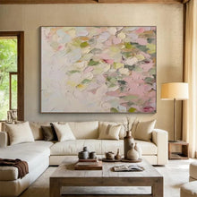 Load image into Gallery viewer, Pastel Petal Patchwork Large - scale acrylic painting DLZ177
