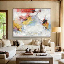 Load image into Gallery viewer, Large - Scale Colorful Abstract Splash Acrylic for Lively Living Room LargeART0294
