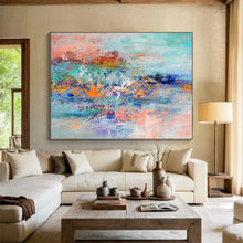 Load image into Gallery viewer, Immense Abstract Cosmic Art - Commissioned Mixed Media for Planetarium Atriums
