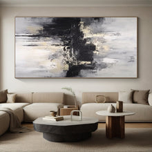 Load image into Gallery viewer, Monochrome Urban Abstract Acrylic Art - Great for Industrial - style Home &amp; Art Gallery LargeART0546

