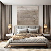 Load image into Gallery viewer, Beige - Grey Earthy Abstract Acrylic Art, Fit for Patio &amp; Conservatory Displays LargeART0980
