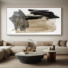 Load image into Gallery viewer, Enormous Earth - Toned Abstract Composition Acrylic for Bohemian Living Room &amp; Rustic Café LargeART0337
