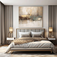 Load image into Gallery viewer, Neutral - Tone Abstract Harmony Acrylic Art, Great for Guest Room &amp; Minimalist Home LargeART1019
