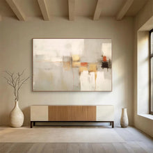Load image into Gallery viewer, Soft - Toned Minimalist Abstract Painting On Canvas DKH348
