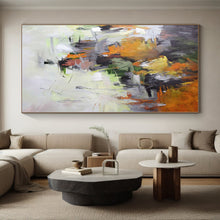 Load image into Gallery viewer, Substantial Dark Abstract Split Acrylic Art for Modern Studio Decor LargeART0261
