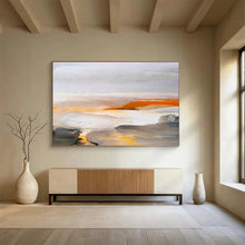 Load image into Gallery viewer, Soft - Toned Abstract Landscape Painting On Canvas DKH382
