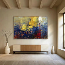 Load image into Gallery viewer, Impressionistic Abstract Painting on Canvas - “Golden Horizons” DKH722

