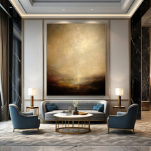 Load image into Gallery viewer, “Muted Tones Landscape” - Atmospheric Landscape Art on Canvas DKH1534
