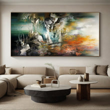 Load image into Gallery viewer, Vibrant River Landscape Art for Living Room &amp; Spa Retreat LargeART0832
