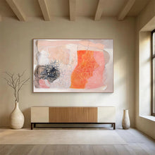 Load image into Gallery viewer, Pastel - Toned Abstract Line Art for Bohemian Living Room &amp; Creative Studio DKH052
