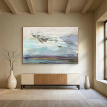Load image into Gallery viewer, Dreamy Sky Abstract Painting for Poetry Corner &amp; Minimalist Nursery DKH196
