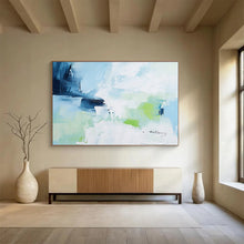 Load image into Gallery viewer, Soft - Toned Abstract Painting for Serene Bedroom &amp; Delicate Boutique DKH308
