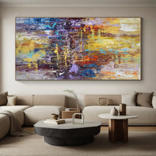Load image into Gallery viewer, Colorful Urban Melody Art for City Loft Living Room &amp; Trendy Café LargeART0914
