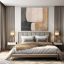Load image into Gallery viewer, Minimalist Shape Composition Acrylic Art, Great for Contemporary Hallway &amp; Studio LargeART1047
