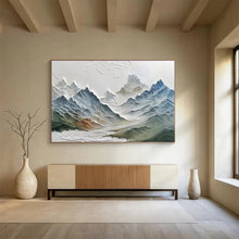 Load image into Gallery viewer, Textured Colorful Mountain Abstract Painting On Canvas DKH453

