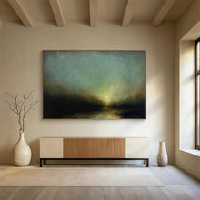 Load image into Gallery viewer, Abstract Landscape Painting on Canvas - “Mystic Glow” DKH777
