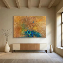 Load image into Gallery viewer, Mixed - Media Abstract Painting On Canvas DKH388
