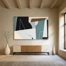 Load image into Gallery viewer, Minimalist Geometric Abstract Painting on Canvas DKH553
