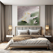 Load image into Gallery viewer, Pastel Textured Abstract Canvas Painting, Perfect for Bohemian Bedroom &amp; Soft - Toned Nursery LargeART1225
