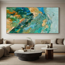 Load image into Gallery viewer, Textured Coastal Impasto Art for Coastal Art Gallery &amp; Beach - Themed Boutique LargeART0911
