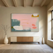 Load image into Gallery viewer, Playful Shape Abstract Canvas Painting DKH488
