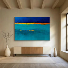 Load image into Gallery viewer, Bold Color - Block Abstract Painting On Canvas DKH383
