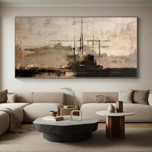 Load image into Gallery viewer, Huge Cross - Line Abstract Acrylic for Art - Centric Dining Room LargeART0272
