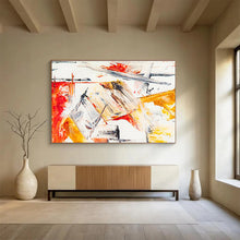 Load image into Gallery viewer, Dynamic Abstract Brushstroke Painting On Canvas DKH400
