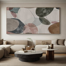 Load image into Gallery viewer, Giant Colorful Oval Abstract Acrylic for Playful Kids&#39; Room LargeART0268
