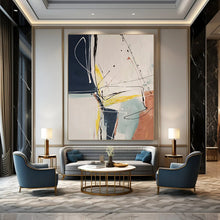 Load image into Gallery viewer, Minimalist Motion - Simple Line Abstract Acrylic, Suitable for Scandinavian - Style Offices and Minimalist Bedrooms DTP037
