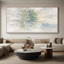 Load image into Gallery viewer, Large - Scale Yellow Flowers in Soft Tones Acrylic for Cozy Bedroom &amp; Elegant Living Room LargeART0304
