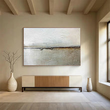 Load image into Gallery viewer, Textured Abstract Painting on Canvas - “Neutral Textures” DKH754
