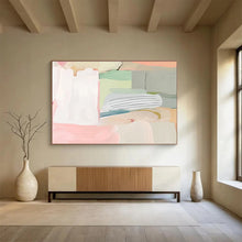 Load image into Gallery viewer, Pastel Color - Block Abstract Painting On Canvas DKH412
