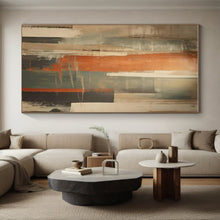 Load image into Gallery viewer, Custom Large - Scale Monochrome Subtle Abstract Art - Perfect for Minimalist Bedroom &amp; Serene Office Space LargeART0813
