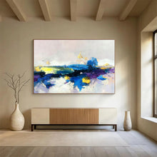 Load image into Gallery viewer, Colorful Abstract Landscape Abstract Painting on Canvas DKH531

